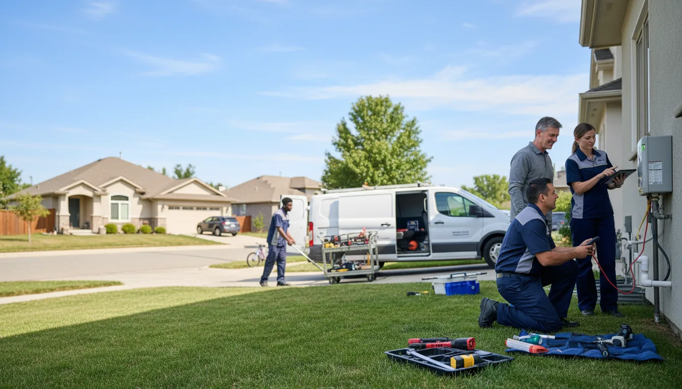 Tankless water heater service in Ochelata, OK